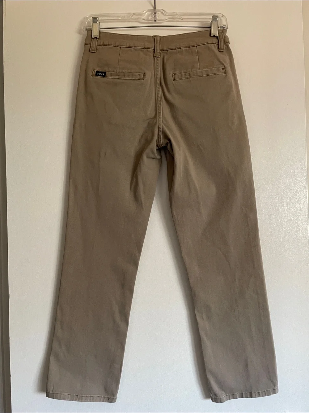 RSQ Tan Straight Chinos for Boys.  Size 12 (Slim)